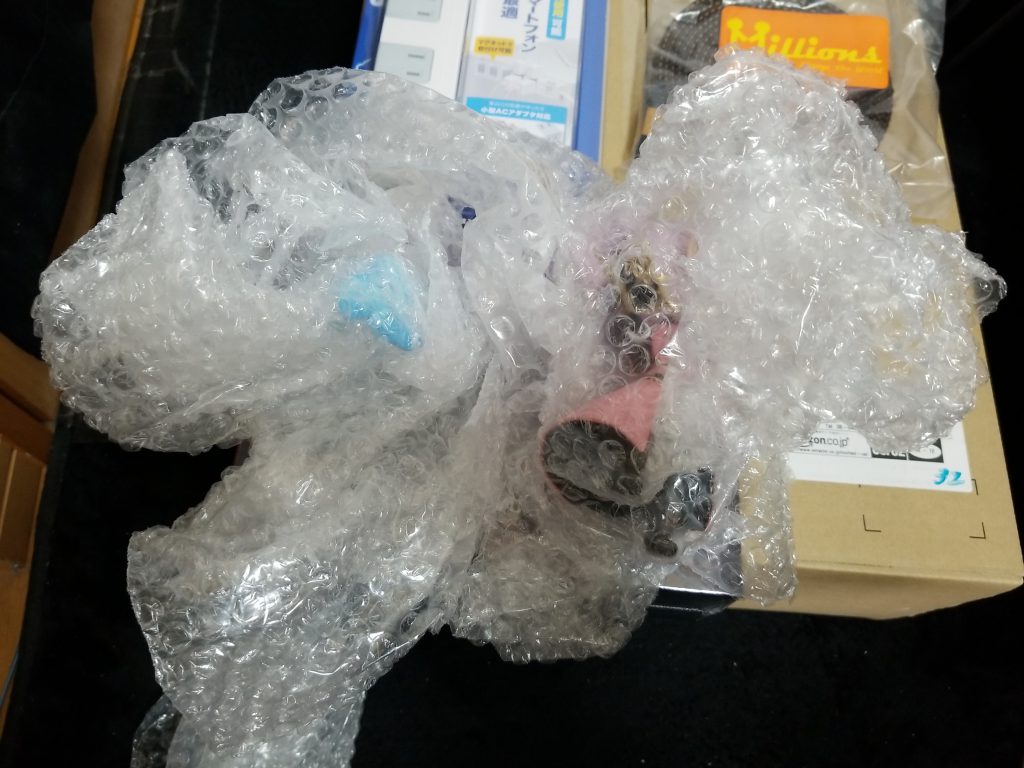 タタルフィギュア 取り出し直後
